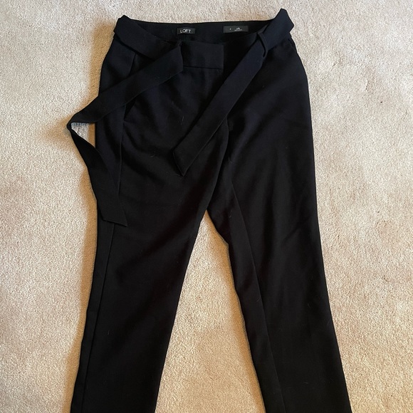 Jumpsuits | Loft Black Slacks | Poshmark